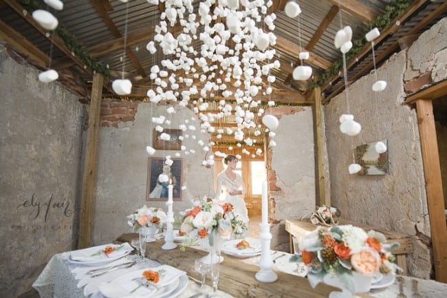 декор зимней свадьбы