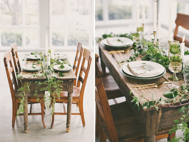 свадьба в стиле ботаникал