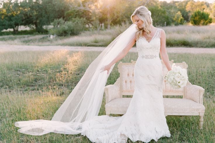 фата невесты