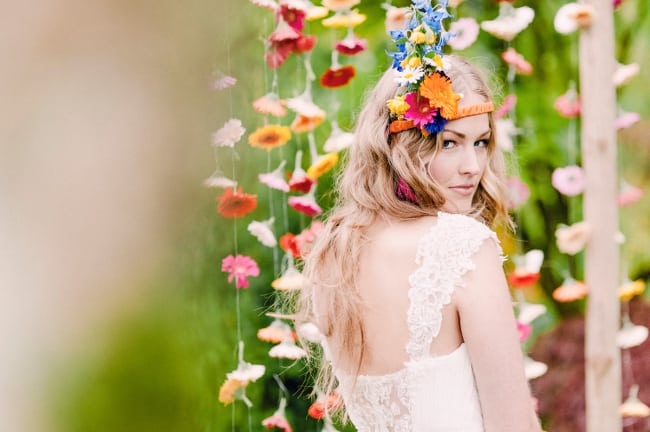 Свадьба своими руками: гирлянды из цветов